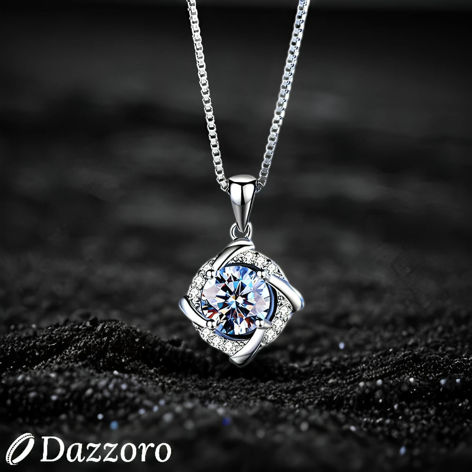 Heavenly Glow Moissanite Necklace