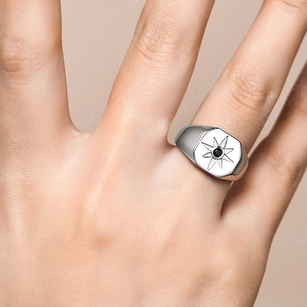 The Noctis Starburst Ring