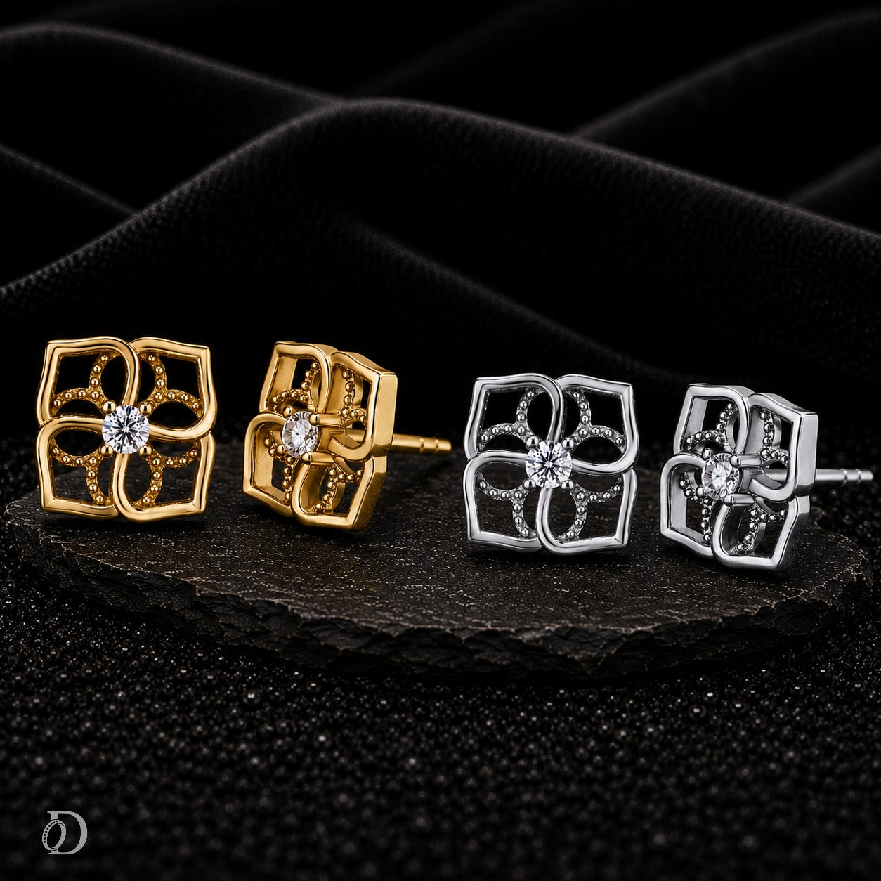 Fiora Moissanite Earrings