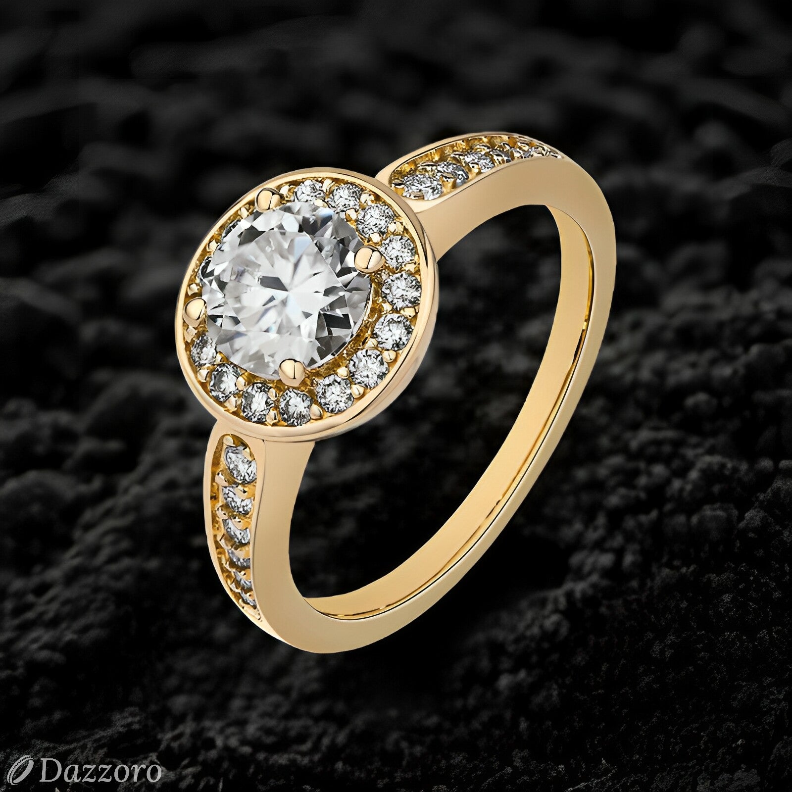 Eterna Solitaire Moissanite Ring