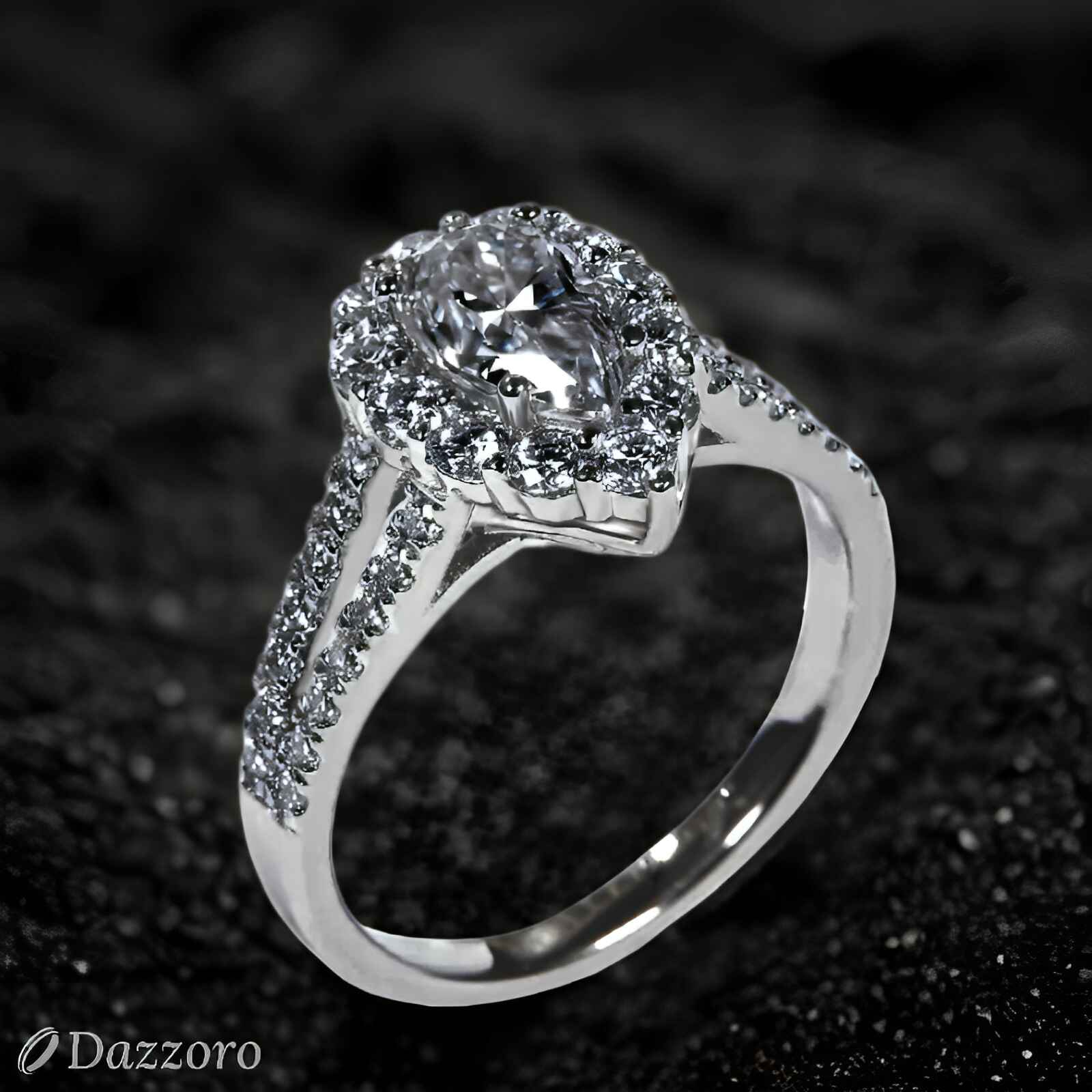 Solene Grace Moissanite Ring