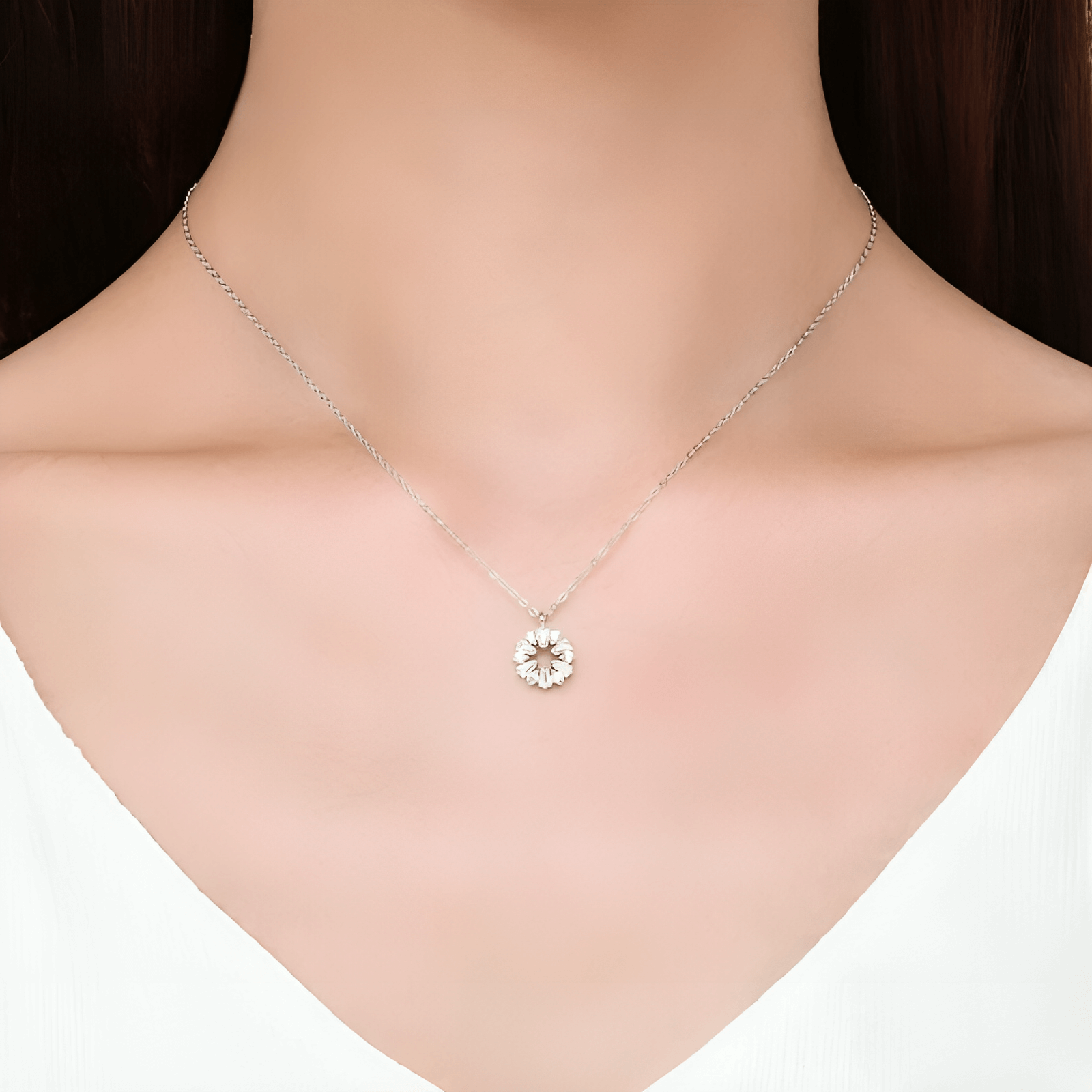 Frosty Charm Necklace