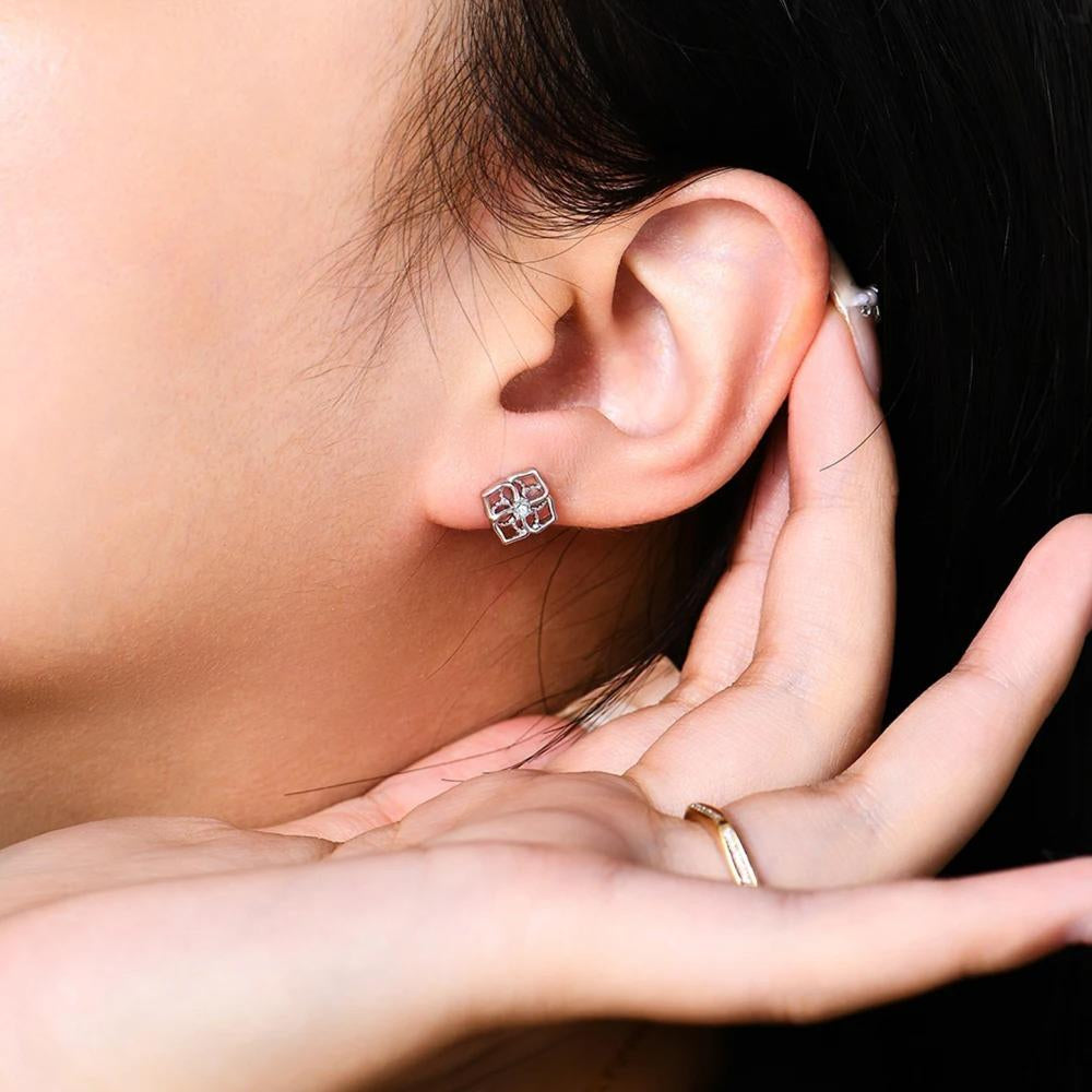 Fiora Moissanite Earrings